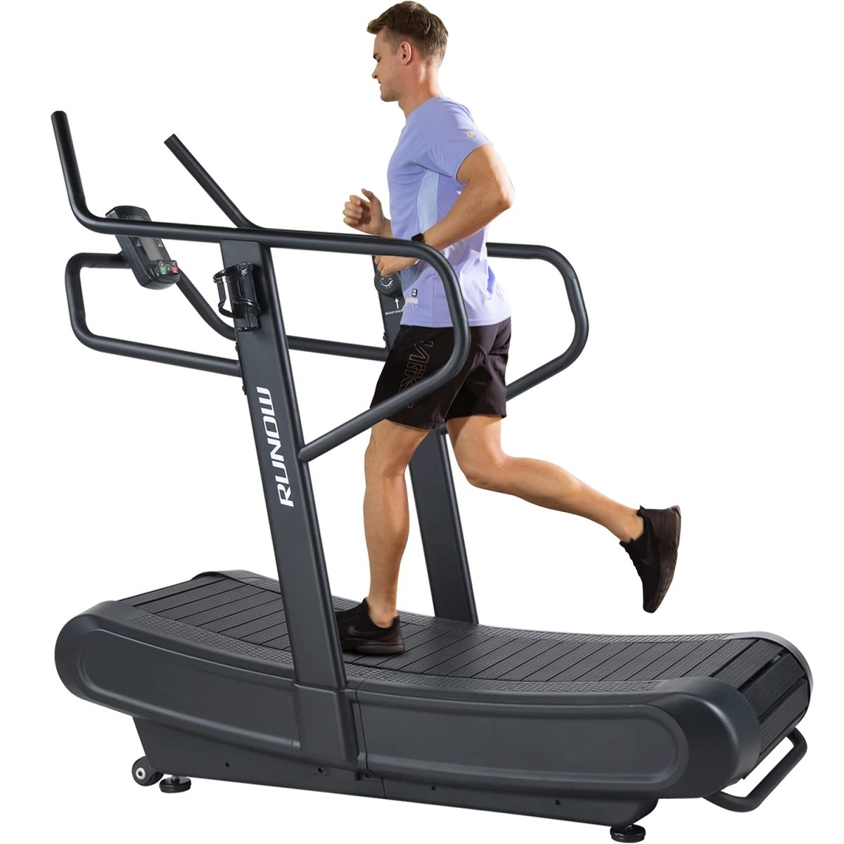 Curved Treadmill, Non - Electric Motorized Treadmill for Commercial & Home Running Machine with Customization & Resistance Adjustment - Your Performance Shop