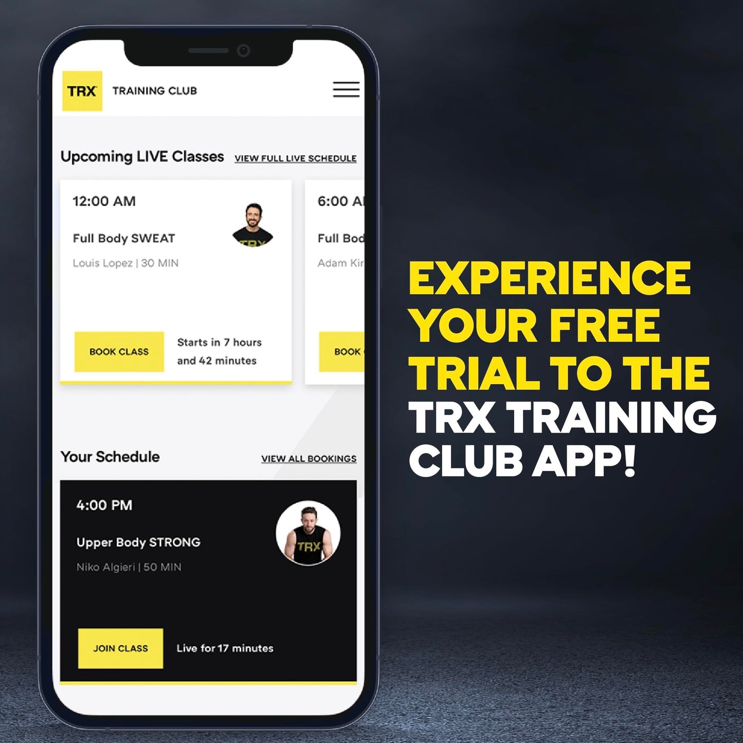 TRX Training All-in-One Suspension-Trainer Exercise Equipment Bundle with XMount Wall Anchor, 4 Strength-Exercise Bands, and Shaker Bottle, 10 Items Total - Your Performance Shop