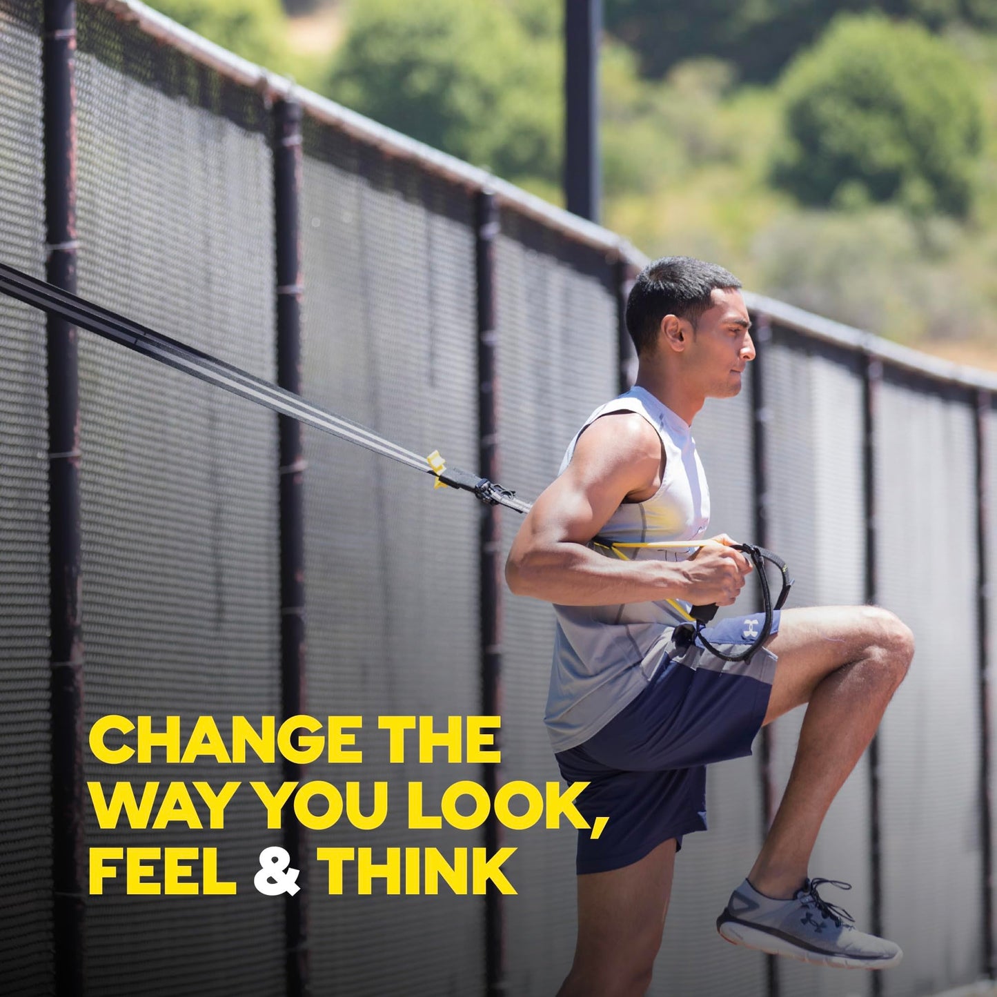 TRX Training All-in-One Suspension-Trainer Exercise Equipment Bundle with XMount Wall Anchor, 4 Strength-Exercise Bands, and Shaker Bottle, 10 Items Total - Your Performance Shop