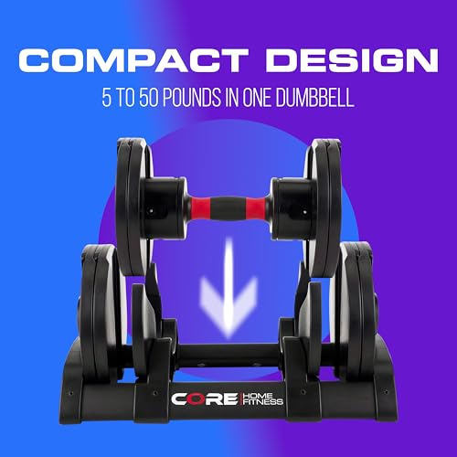 Adjustable Dumbbell Weight Set - Space Saver - Dumbbells for Your Home - Your Performance Shop