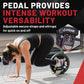 Lifeline Fitness Power Wheel Full Body Workout Ab Roller, Functional Full Body Ab Roller Wheel, Upper/Lower Body Workout, Home Workout Equipment with Foot Straps - Your Performance Shop